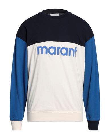 Shop Isabel Marant Man Sweatshirt Blue Size M Cotton