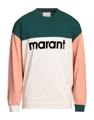 Isabel Marant Man Sweatshirt Ivory Size M Cotton In White