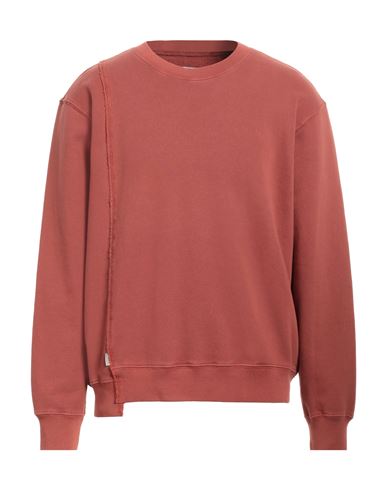 Shop Covert Man Sweatshirt Pastel Pink Size L Cotton