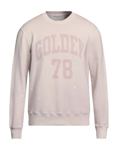 Golden Goose Man Sweatshirt Light Pink Size Xl Cotton