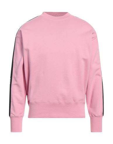 Msgm Man Sweatshirt Pink Size S Cotton