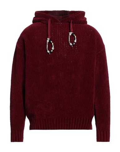 Shop Bonsai Man Sweatshirt Burgundy Size S Cotton In Red