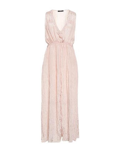 Seventy Sergio Tegon Woman Maxi Dress Blush Size 6 Polyester, Polyamide In Pink