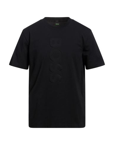 Hugo Boss Boss Man T-shirt Black Size S Cotton, Elastane