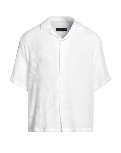 Elvine Man Shirt White Size L Cotton