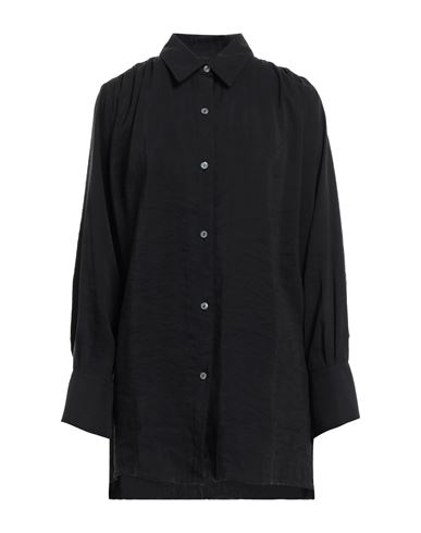 Shop Elvine Woman Shirt Black Size S Modal, Polyester