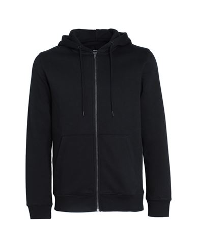 Jack & Jones Man Sweatshirt Black Size Xl Cotton, Polyester