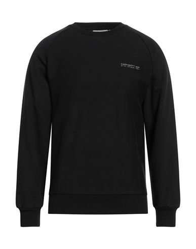 Carhartt Man Sweatshirt Black Size L Cotton, Polyester, Elastane