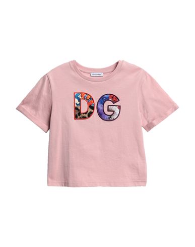 Dolce & Gabbana Babies'  Toddler Girl T-shirt Pink Size 6 Cotton, Viscose