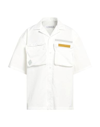 A-cold-wall* Man Shirt White Size 38 Polyamide, Polyester