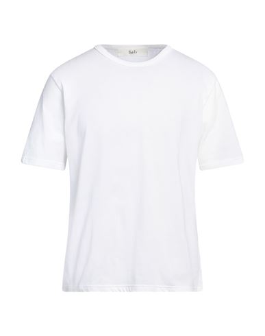 Séfr Luca Cotton Blend T-shirt In White
