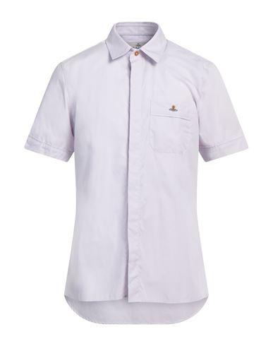 Vivienne Westwood Man Shirt Lilac Size 46 Cotton In Purple