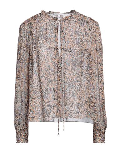 Patrizia Pepe Woman Blouse Camel Size 4 Viscose In Beige