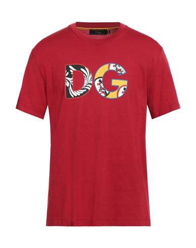 DOLCE&GABBANA T-shirts Herren Rot 48 Herren