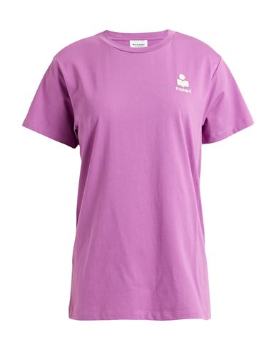 Isabel Marant Étoile Marant Étoile Woman T-shirt Mauve Size Xs Organic Cotton In Pink