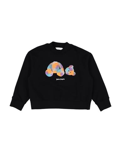Palm Angels Babies'  Toddler Boy Sweatshirt Black Size 4 Cotton, Elastane
