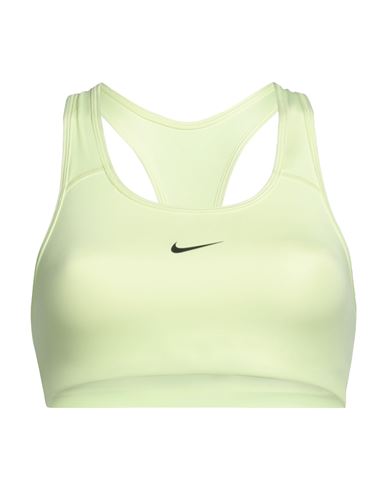 Nike Woman Top Light Green Size Xs Polyester, Elastane