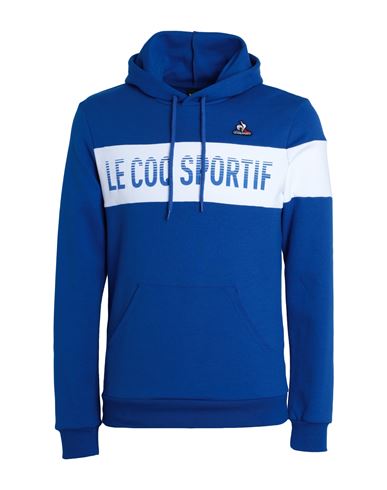 Le Coq Sportif Bah Hoody N°1 M Sweatshirt Blue Size L Cotton, Polyester