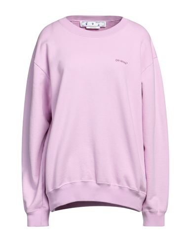 Shop Off-white Woman Sweatshirt Pink Size M Cotton