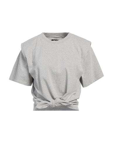 Isabel Marant Woman T-shirt Grey Size Xl Cotton In Grey