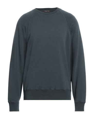 Tom Ford Man Sweater Slate Blue Size 42 Wool