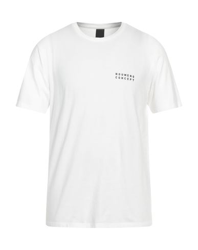 Noumeno Concept Man T-shirt White Size Xl Cotton