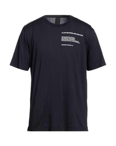 Noumeno Concept Man T-shirt Navy Blue Size Xl Cotton