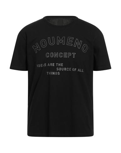 Noumeno Concept Man T-shirt Black Size Xl Cotton