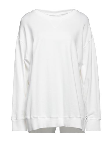 Noumeno Concept Woman Sweatshirt White Size Xl Cotton