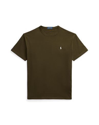 Polo Ralph Lauren Custom Slim Cotton T-shirt In Green
