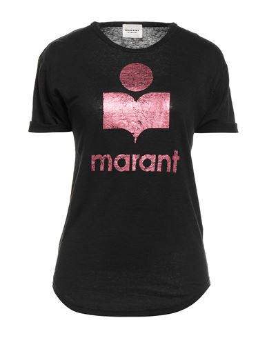 Isabel Marant Étoile Marant Étoile Woman T-shirt Black Size M Linen