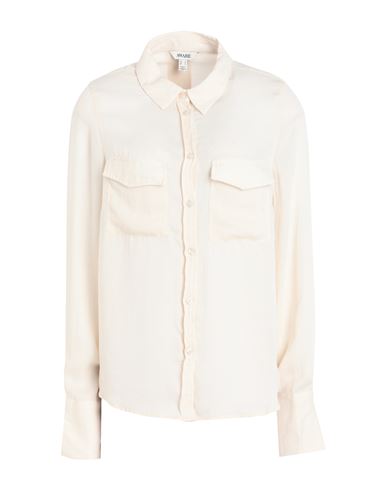 Vero Moda Woman Shirt Beige Size Xl Recycled Polyester