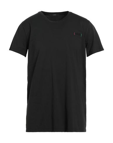 14bros Man T-shirt Black Size Xl Cotton