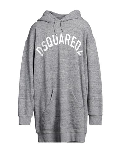 Dsquared2 Man Sweatshirt Grey Size M Cotton, Elastane