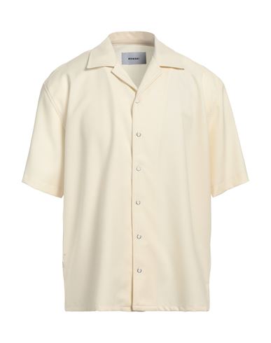 Bonsai Man Shirt Ivory Size Xl Cotton In White