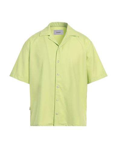 Shop Bonsai Man Shirt Acid Green Size L Cotton