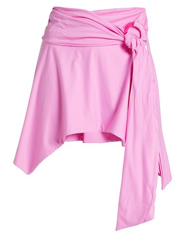 Attico The  Woman Mini Skirt Pink Size M Polyamide, Elastane