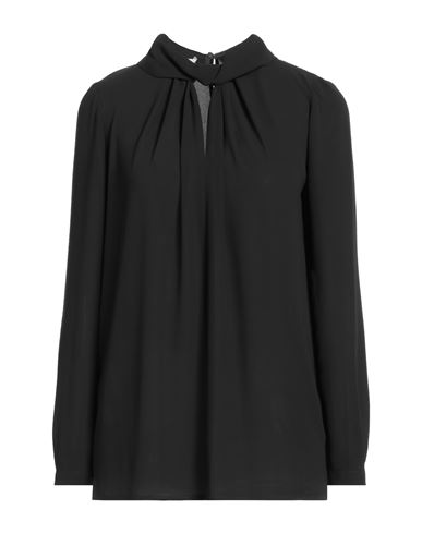Diana Gallesi Woman Blouse Black Size 12 Polyester