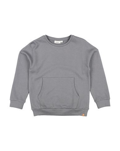 Lil' Atelier Babies'  Toddler Boy Sweatshirt Lead Size 7 Organic Cotton In Grey