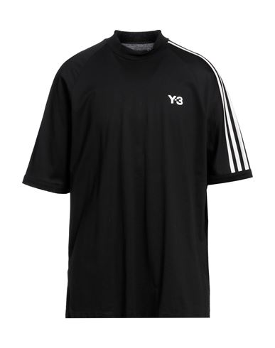 Y-3 Man T-shirt Black Size Xl Cotton