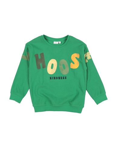 Name It® Babies' Name It Toddler Boy Sweatshirt Green Size 6 Organic Cotton, Viscose