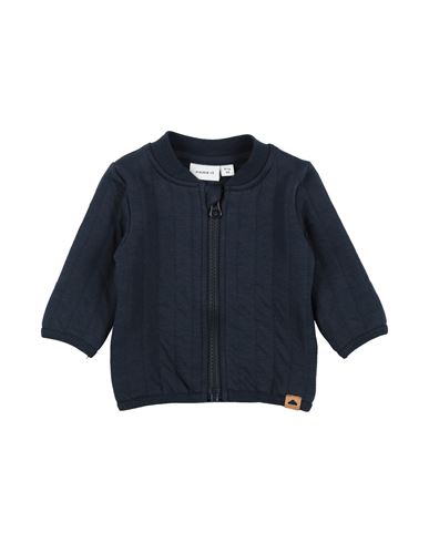 Name It® Babies' Name It Newborn Boy Sweatshirt Navy Blue Size 1 Organic Cotton, Polyester