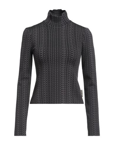 Marc Jacobs Woman T-shirt Grey Size M Wool, Nylon, Polyester, Elastane
