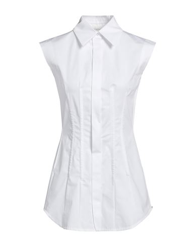 Sportmax Woman Shirt White Size 4 Cotton