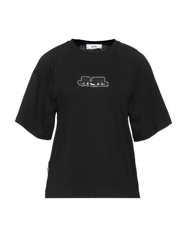 Shop Jijil Woman T-shirt Black Size 2 Cotton