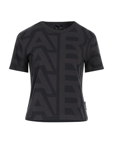 Shop Marc Jacobs Woman T-shirt Black Size Xs Cotton, Elastane