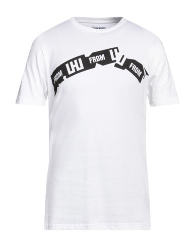 Les Hommes Man T-shirt White Size Xxl Cotton