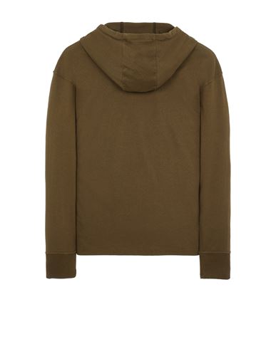 Khaki stone store island t shirt