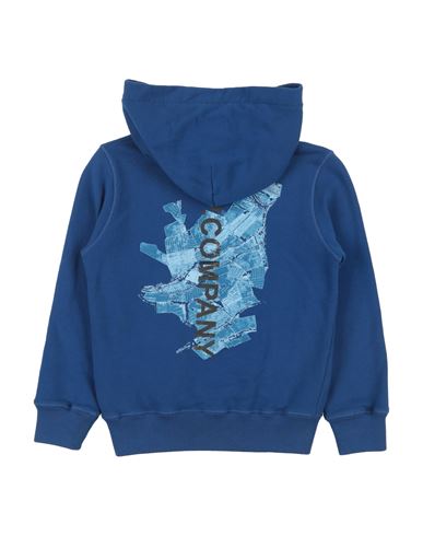 C.p. Company Babies' C. P. Company Toddler Boy Sweatshirt Blue Size 6 Cotton