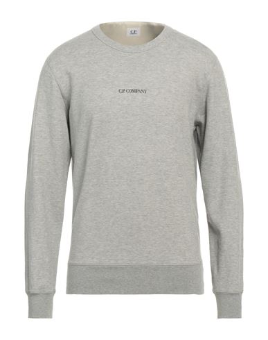 C.p. Company C. P. Company Man Sweatshirt Light Grey Size Xxl Cotton